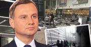 Andrzej Duda składa kondolencje rodzinom ofiar zamachów w Belgii