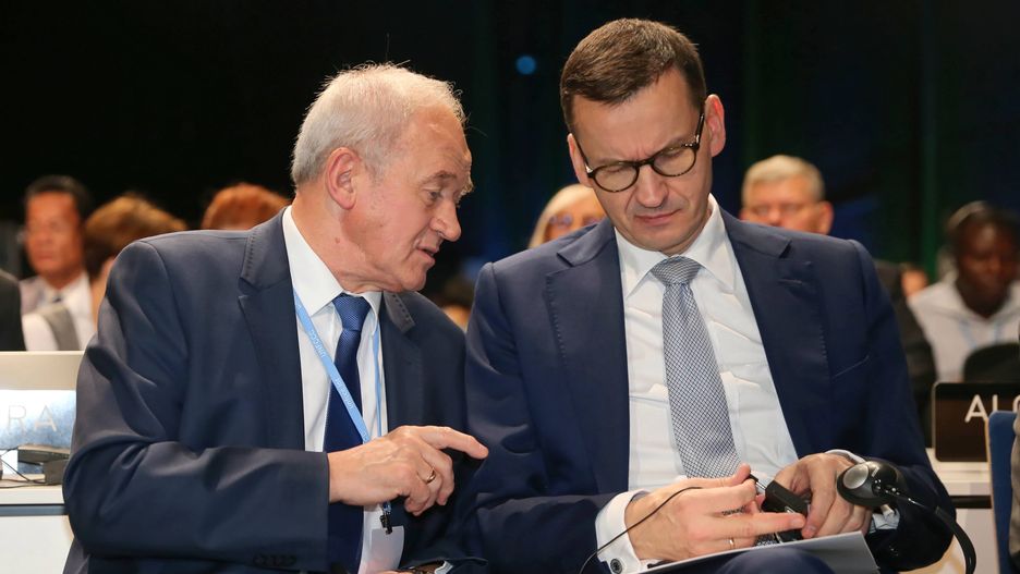 Krzysztof Tchórzewski i Mateusz Morawiecki