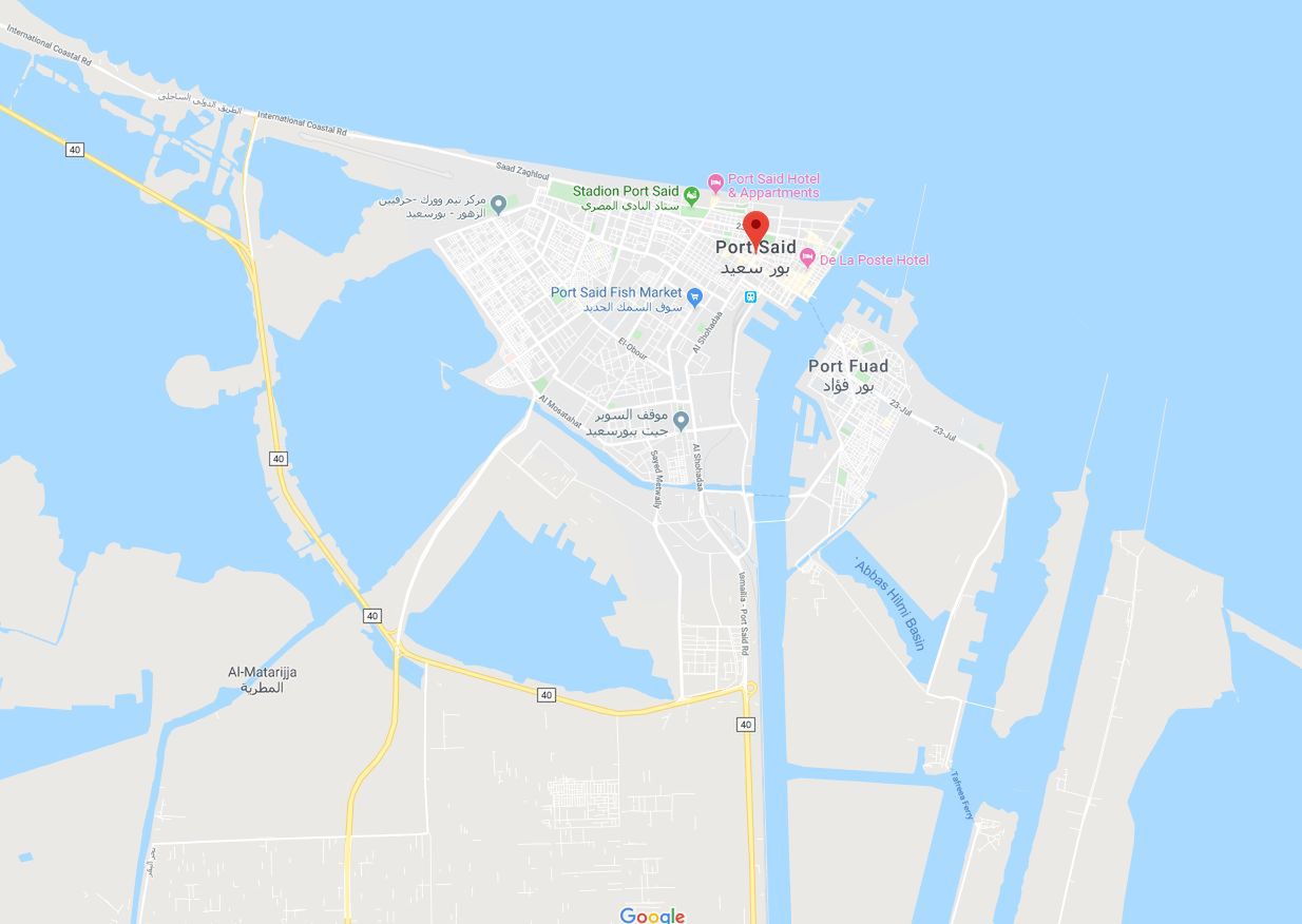 Do wypadku doszło na autostradzie prowadzącej z Port Said do miejscowości Damietta