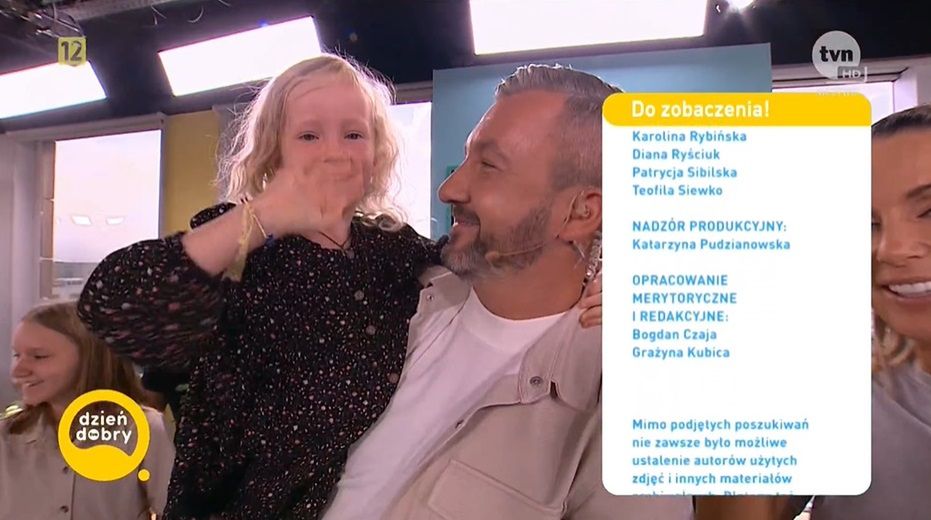 Małgorzata Rozenek i Krzysztof Skórzyński z rodzinami w DDTVN