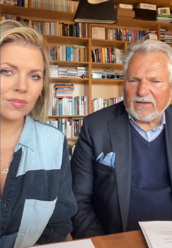 Aleksander Kwaśniewski i Ola Kwaśniewska