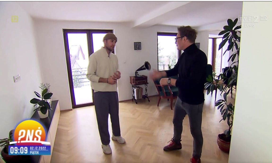 Dominik Dudek pokazał rodzinny dom