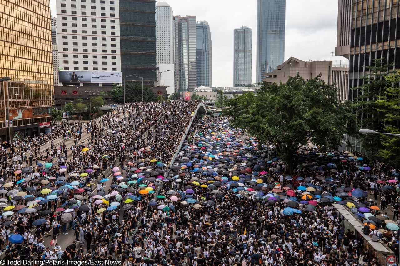 Hongkong. Ostre spięcie na linii Stany Zjednoczone-Chiny 