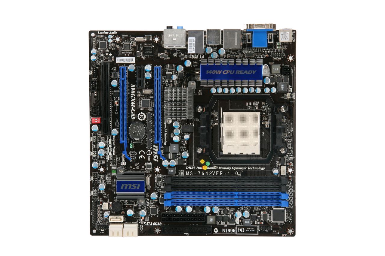 Płyta główna MSI 890GXM-G65 zaprojektowana na chipsecie AMD 890GX