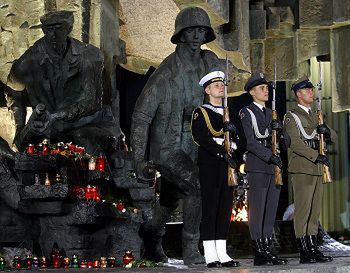 Apel Poległych w rocznicę Powstania Warszawskiego