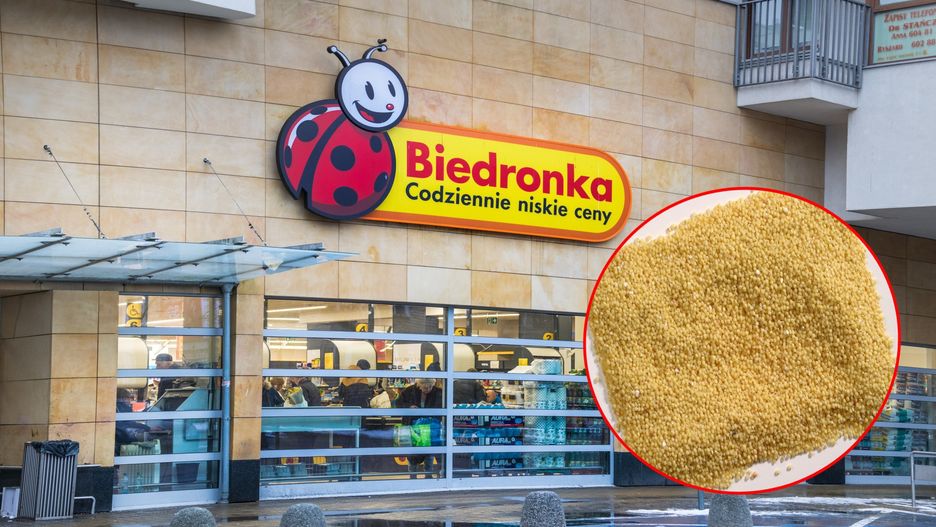Biedronka prosi klientów o zwrot konkretnych partii kaszy jaglanej "Plony Natury".