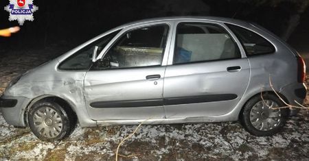 Spowodował wypadek i uciekł. Miał dwa promile alkoholu we krwi
