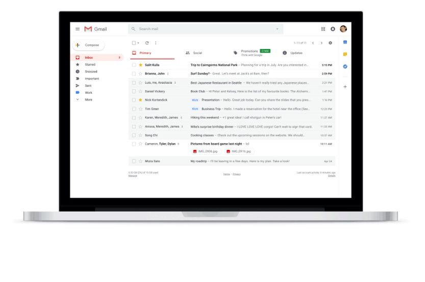 Nowy wygląd Gmaila. Google wprowadziło duże zmiany