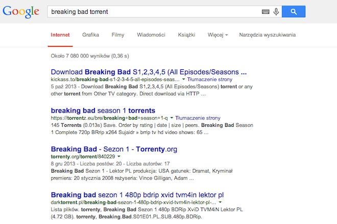 Czy z Google zniknie milion linków dziennie?