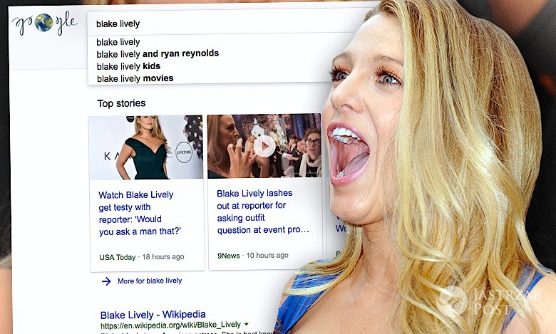 Blake Lively szukała informacji o sobie w Google. Była przerażona tym, co znalazła: "Skończyło się to depresją"