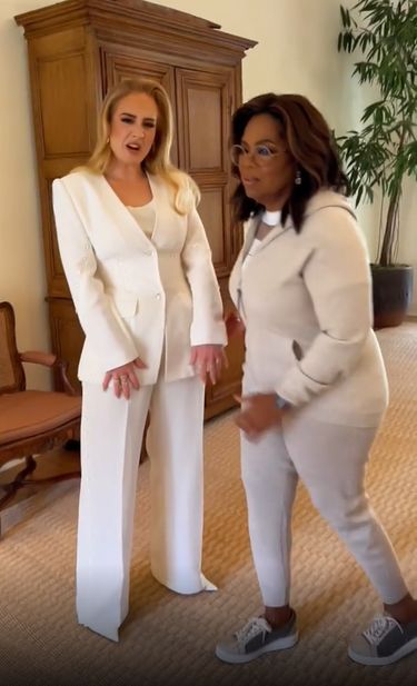 Adele i Oprah Winfrey