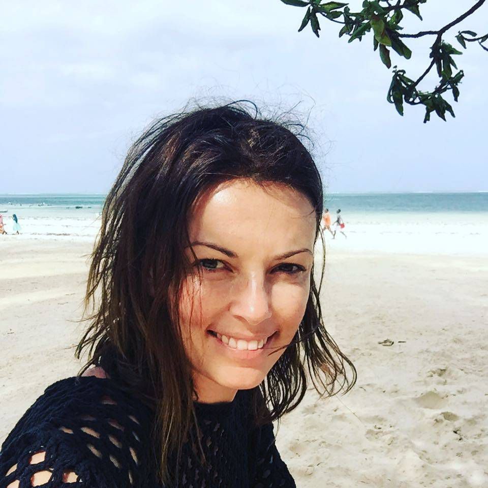Kasia Glinka bez makijażu na wakacjach