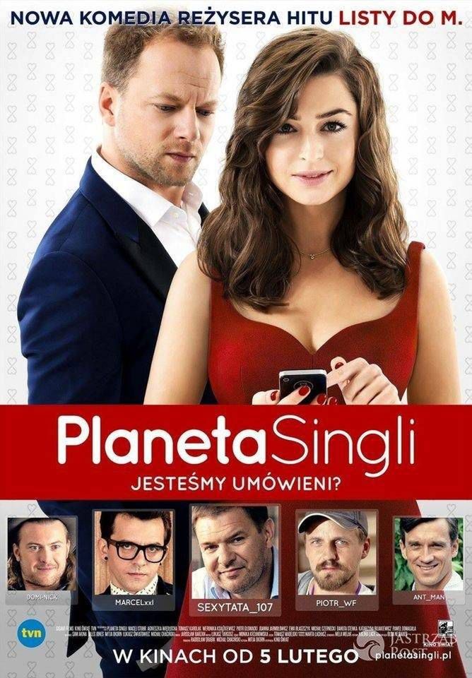 Oficjalny plakat filmu "Planeta Singli"