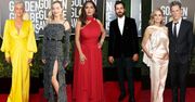 Złote Globy 2021. Zwycięzcy i kreacje gwiazd na gali: Margot Robbie, Salma Hayek, Justin Theroux