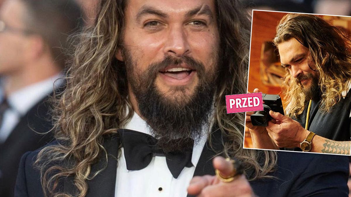 Jason Mamoa ogolił głowę