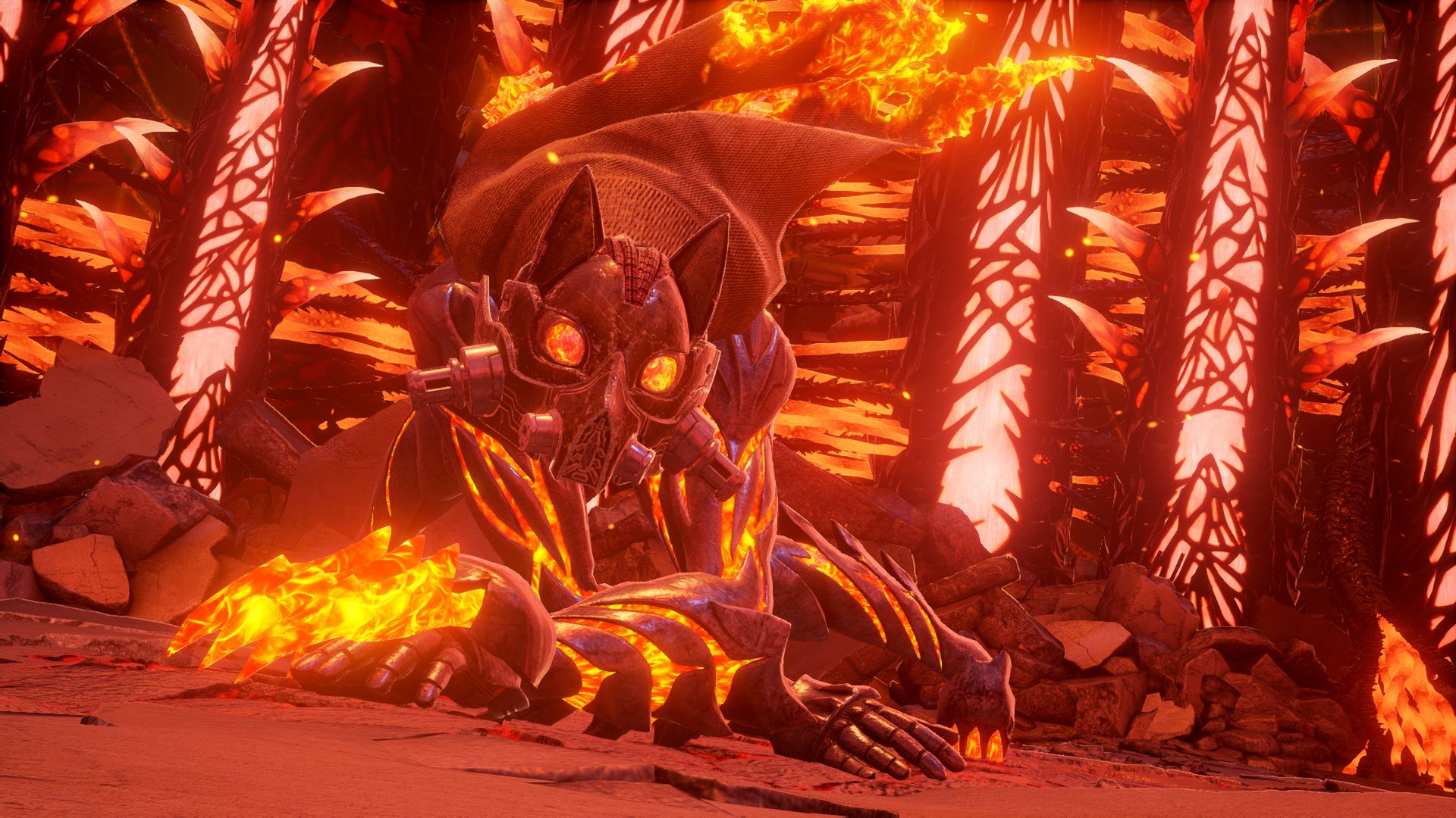"Kici, kici" - Code Vein pokazuje niebezpieczne konsekwencje przekarmiania kota. 