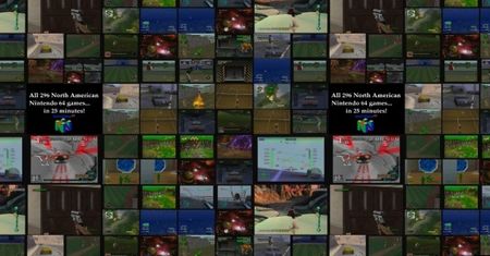 Atak nostalgii: 296 gier na Nintendo 64 - w 25 minut [wideo]