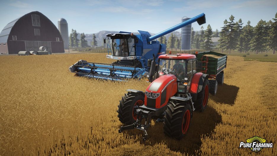 Screen z gry "Pure Farming 2018"