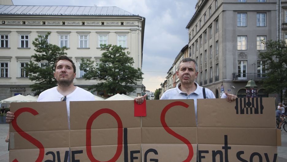 Protest w Krakowie