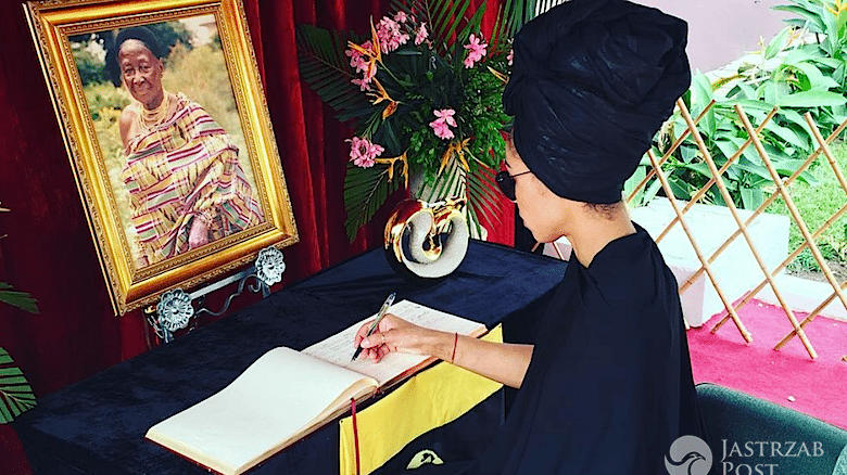 Omenaa Mensah pogrzeb