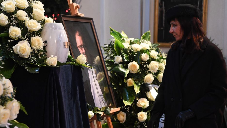 Marzena Dębska podziękowała uczestnikom uroczystości pogrzebowych