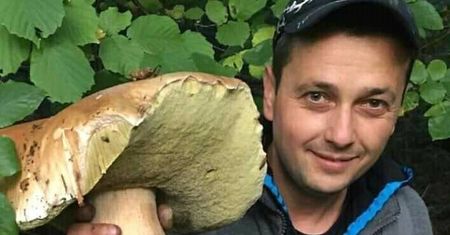 Grzyb-gigant znaleziony w ukraińskich Karpatach