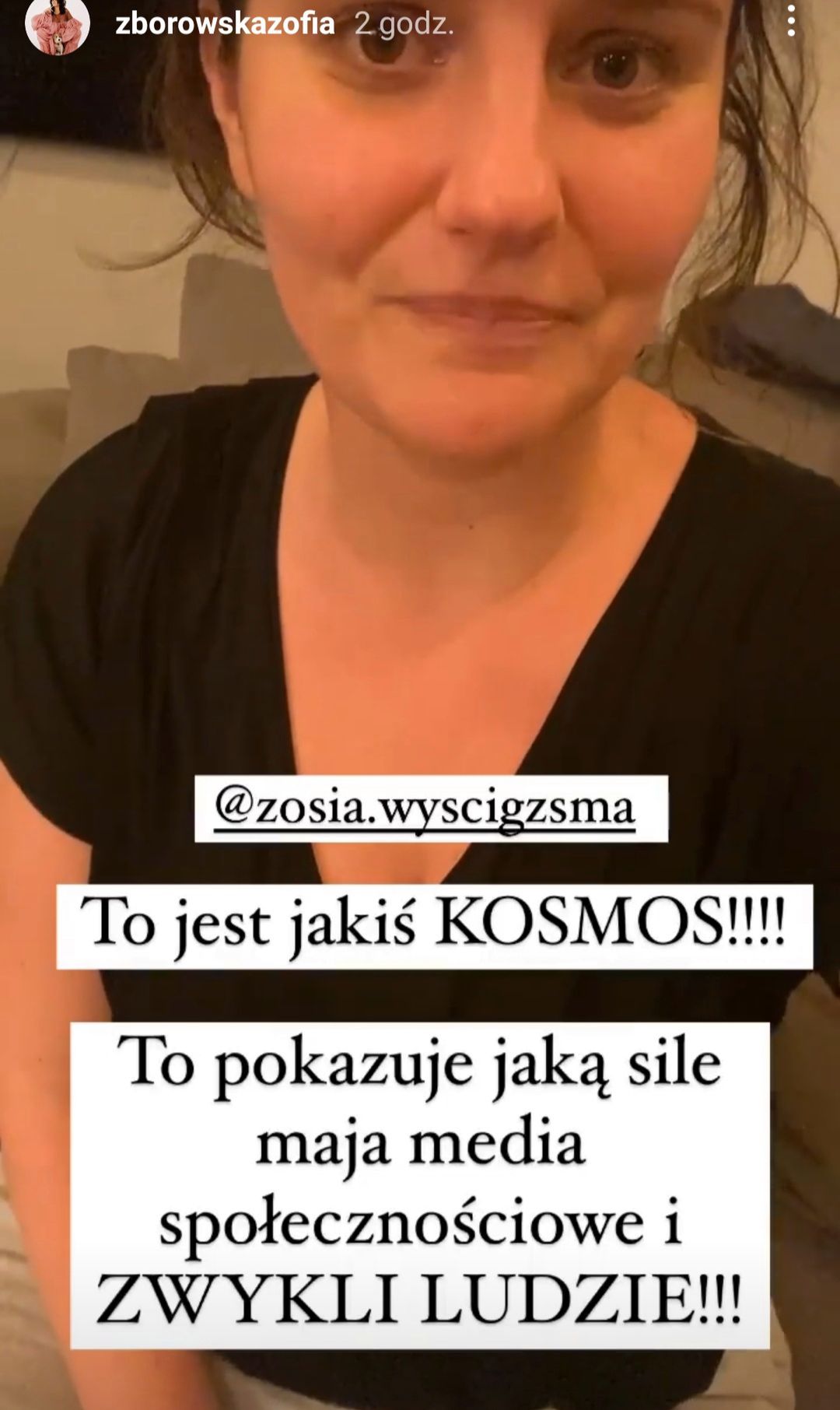 Zosia Zborowska ze łzami w oczach zwróciła się do internautów