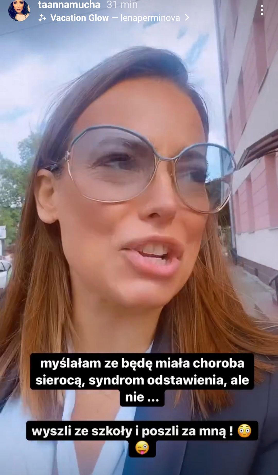 Anna Mucha o rozpoczęciu roku szkolnego