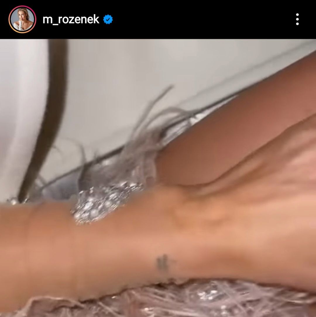 Małgorzata Rozenek pochwaliła się tatuażem