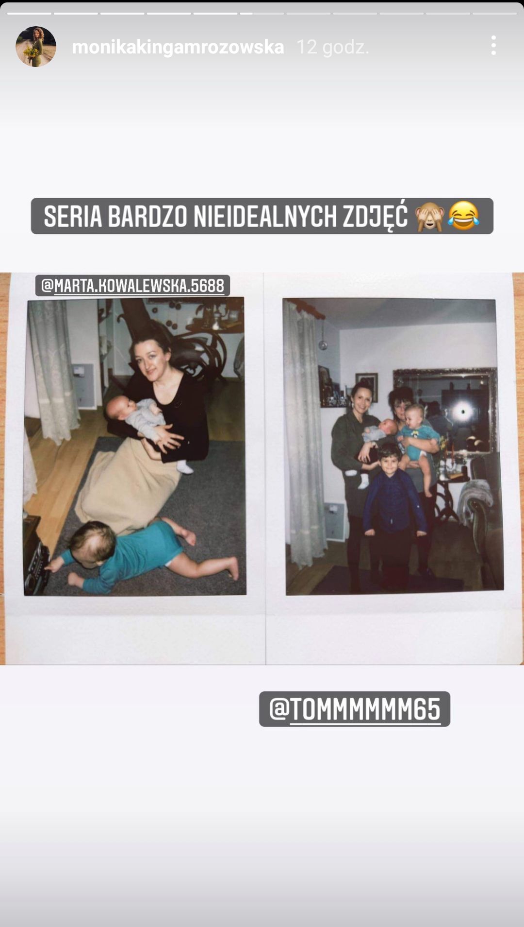 Monika Mrozowska pokazała rodzinne zdjęcia