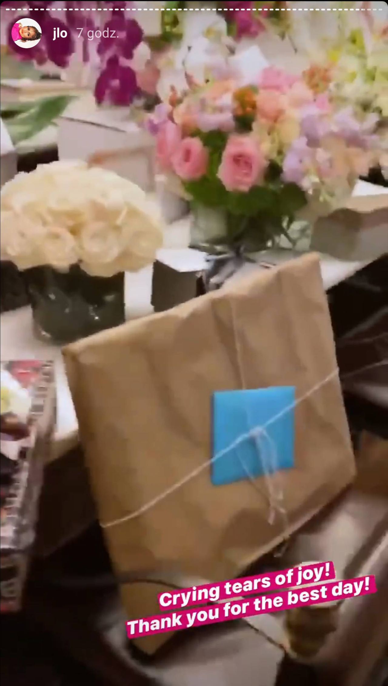 Jennifer Lopez pochwaliła się prezentami urodzinowymi