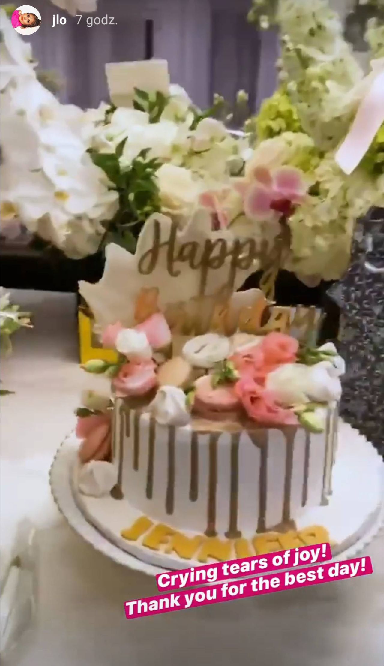 Jennifer Lopez pochwaliła się prezentami urodzinowymi
