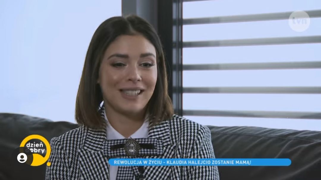 Klaudia Halejcio w Dzień Dobry TVN
