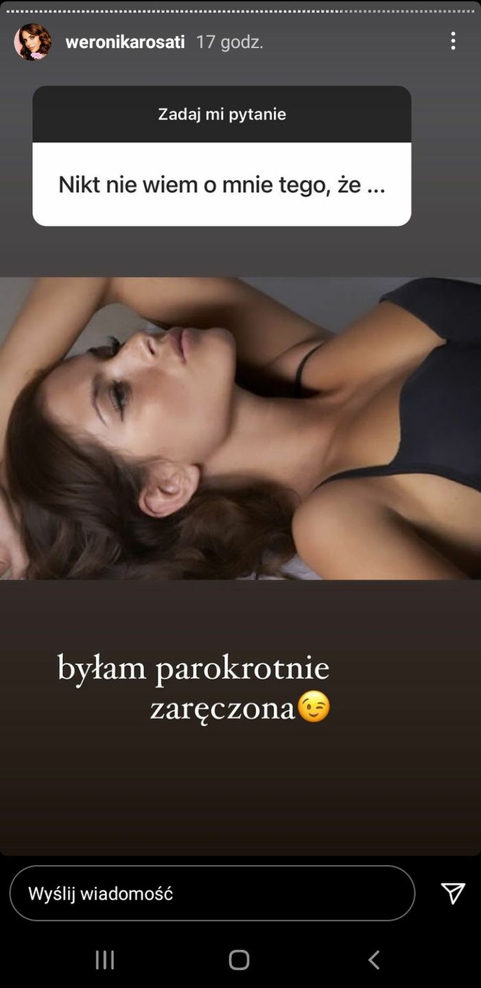Weronika Rosati ujawniła swoje sekrety