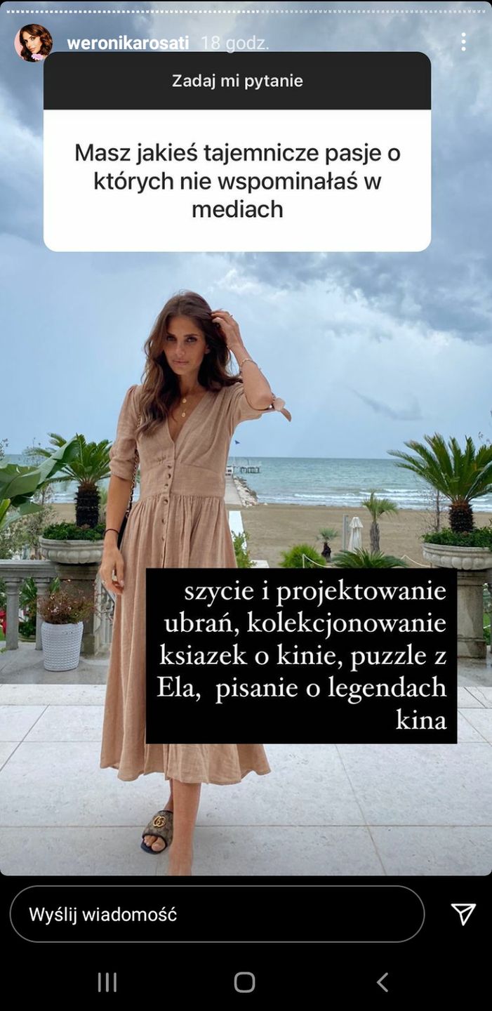 Weronika Rosati ujawniła swoje sekrety
