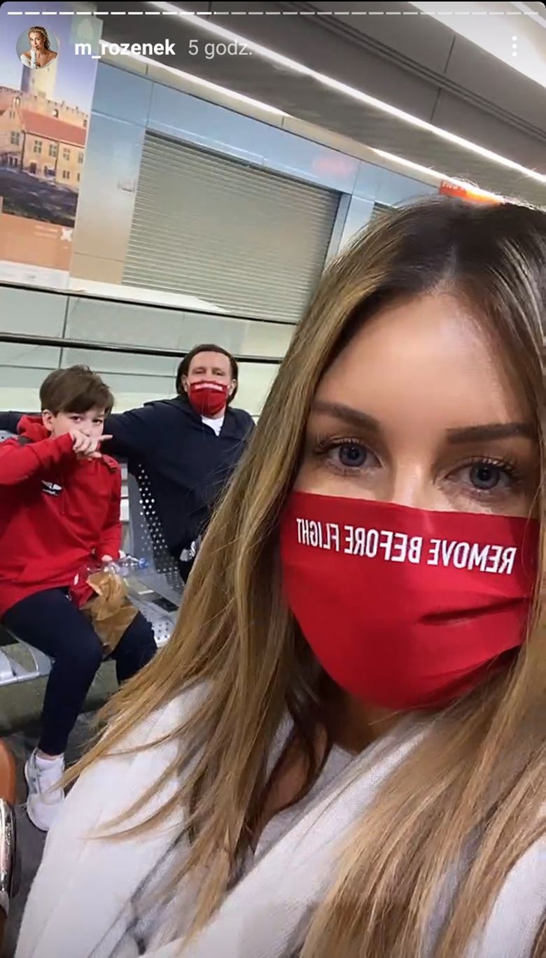 Małgorzata Rozenek w drodze na rodzinne wakacje