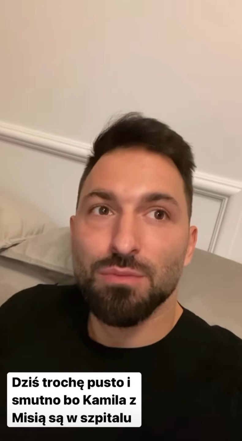 Rafał Maślak zdradził, że jego córka trafiła do szpitala