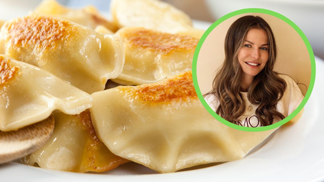 Anna Lewandowska zdradziła przepis na pierogi- Pyszności; Adobe Stock, Instagram