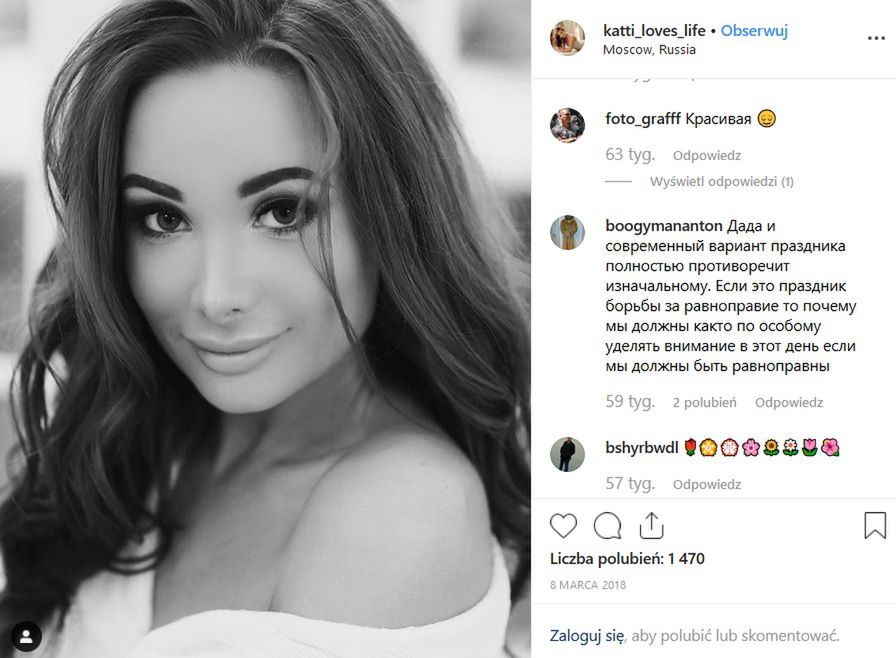 Rosja. Zabójca instagramerki Jekateriny Karaglanowej przyznał się do winy