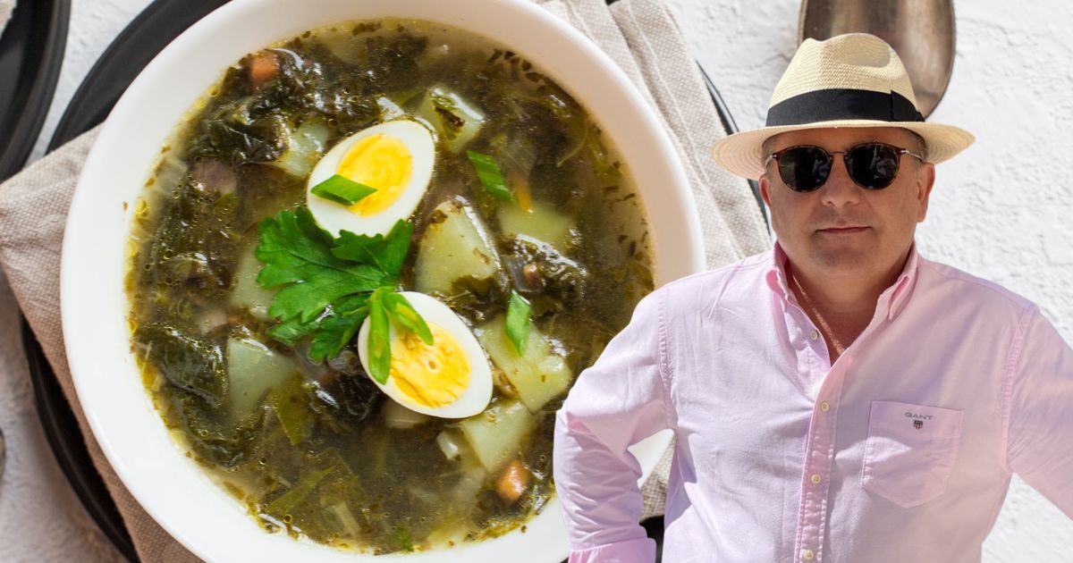 Robert Makłowicz przez całą wiosnę gotuje babciną zupę. Smakuje jak z najlepszej restauracji