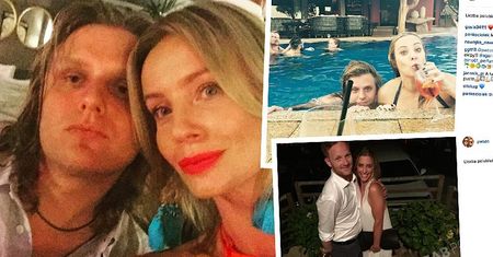 Agnieszka Szulim i Piotr Woźniak-Starak na luksusowej imprezie. Przylecieli helikopterem!