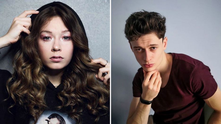 Zuzanna Jabłońska z "The Voice Kids"  i Dawid Woskanian z "Top Model" 