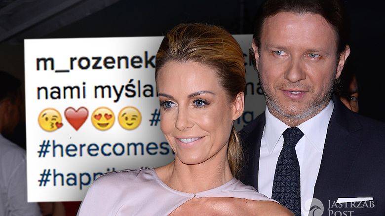 Małgorzata Rozenek ślubne zdjęcie na Instagramie
