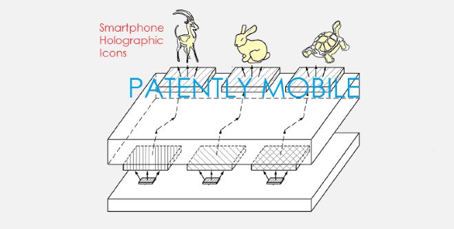 Samsung opatentował smartfona wyświetlającego hologramy