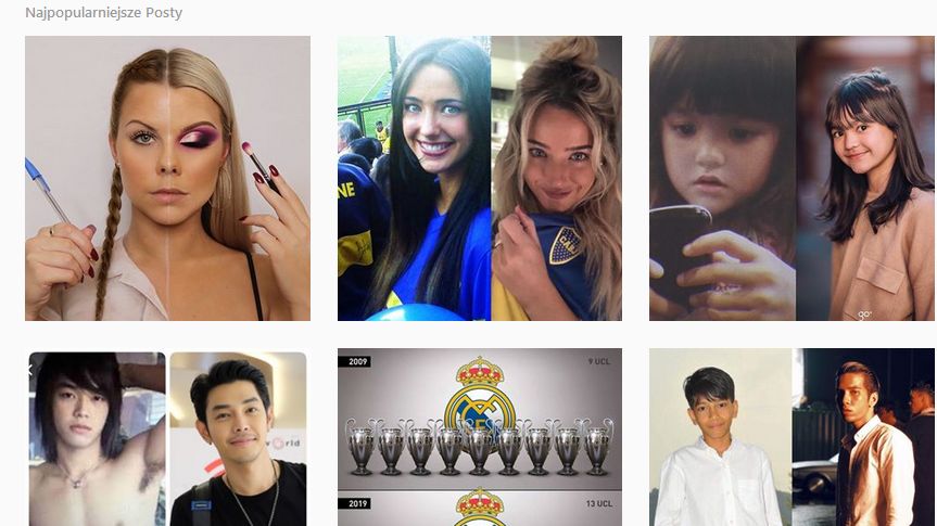 #10yearschallenge na Instagramie