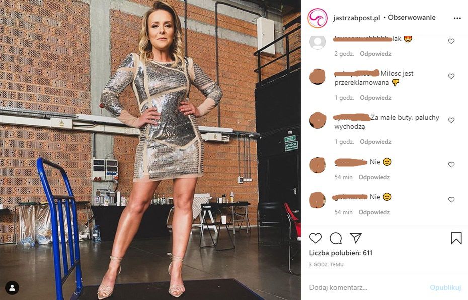Aneta Zając screen z Instagrama