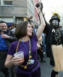 Mardi Gras w Nowym Orleanie tym razem skromniejsze