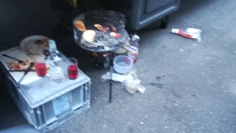 fot.: dav. Niecodzienny widok na luksemburskim parkingu.