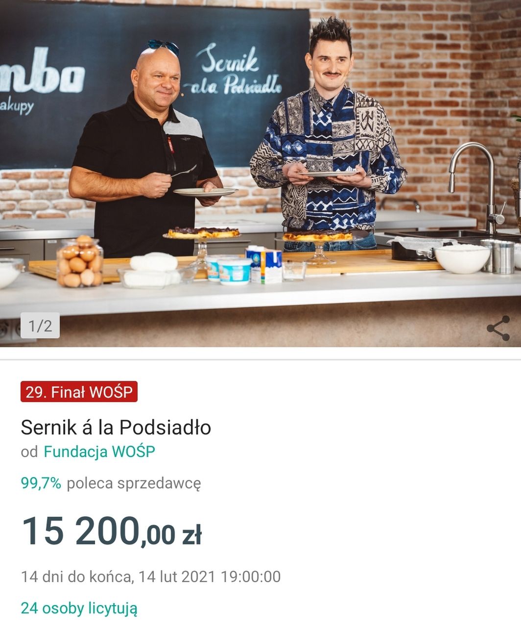 Dawid Podsiadło - WOŚP 2021