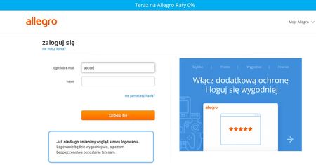 Oszustwo na Allegro. Do akcji wkroczył UOKiK